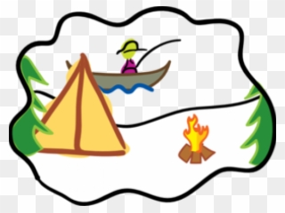 Free Clipart Camping - Png Download