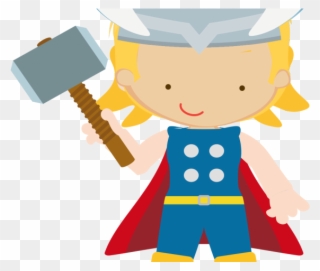 Hawkeye Clipart Superhero - Thor Clipart - Png Download