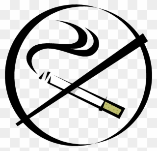 Clip Arts Related To - No Smoking Bw - Png Download