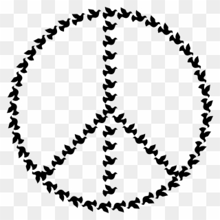 Peace Dove Sign Symbol Bird Png Image - Colombes De La Paix Dessin Clipart