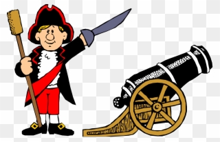 Clip Art American Revolutionary War Clipart - Clipart American Revolution Cannon - Png Download