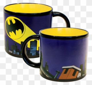 Product Description - Bat-signal Disappearing Mug Clipart