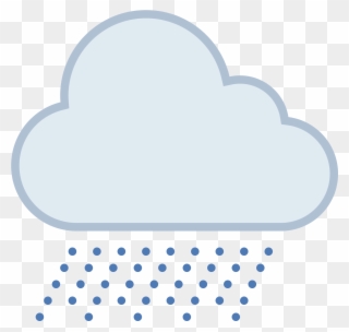 Torrential Rain Icon - Rain Clipart