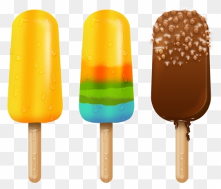 Banner Free Ice Cream Pop Candy Slush Clip Art - Ice Cream Candy Png Transparent Png