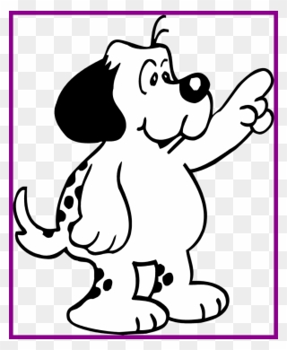 Shocking Going In And Out The Window Picture Of Cartoon - Dog Clipart - Png Download