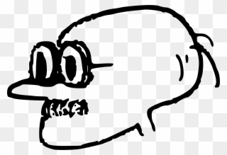 Big Image - Cartoon Head Png Clipart