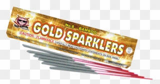 Gold Sparklers Clipart