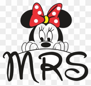 Vector Freeuse Library Mouse Mrs T Shirt Transprent - Mickey E Minnie Mr Mrs Png Clipart