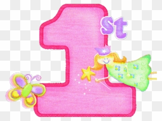 1st Birthday Clipart - Happy 1st Birthday Png Transparent Png