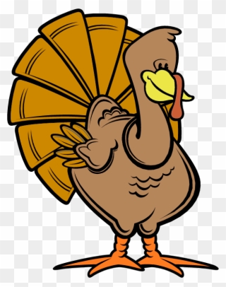 We Wish You All A Very Happy Thanksgiving And Hope - Turkey Clipart