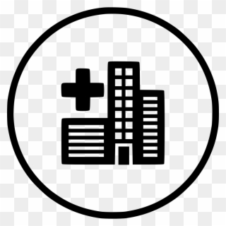 Hospital Building Treatment Health Help Comments - Icon Smart City Logo Clipart