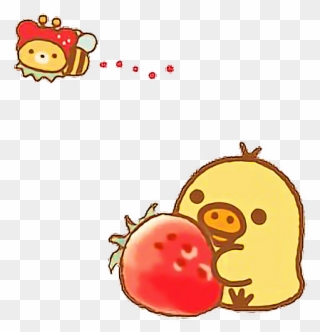 Rilakkuma Korilakkuma Strawberry Ichigo Cute Kawaii - Rilakkuma Clipart