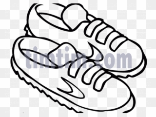 Gym Shoes Clipart Girl Shoe - Trainers - Png Download