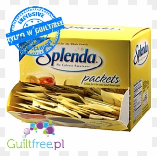 Splenda Sweetener In Sachet With Sucralose - Splenda No Calorie Sweetener - 200 Sachets Clipart