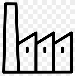 Building Industry Factory Comments - Icon Clipart