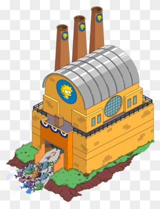 Little Lisa's Recycling Plant Clipart