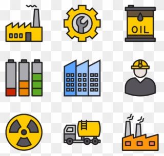Industrial Vector Clothes Factory - Industry Clipart