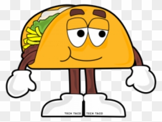 Taco Clipart Taco Guy - Cartoon Taco Man - Png Download
