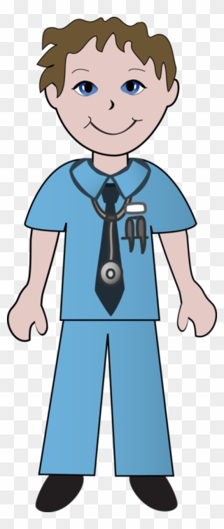 Nurse Clipart Doctors And Nurses Of - Male And Female Nurse Clipart - Png Download
