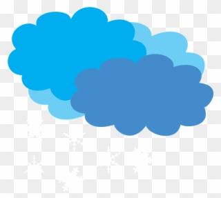 Cloudy,weather Forecast,snow,snow Shower,clouds,blue - Air Gif Clipart