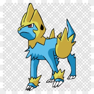 Perro Electrico Pokemon Clipart Pokémon Go Manectric - Evolucion Camerupt - Png Download