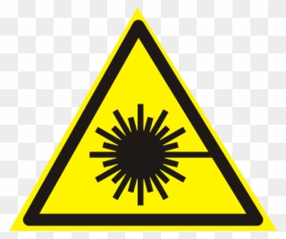 Знак "опасно - Лазерное Излучение" - Пожароопасно Легковоспламеняющиеся Вещества Clipart