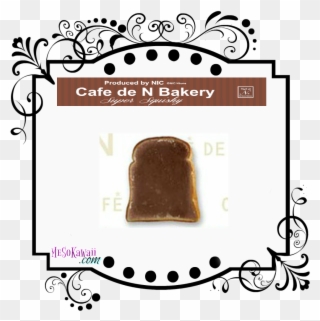 Cafe De N Bakery Sliced Bread Squishy Clipart