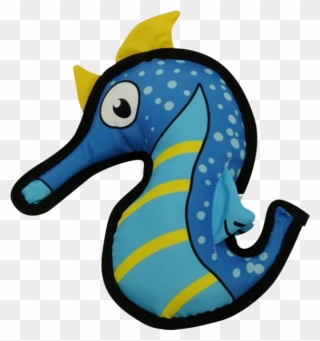 Furry Face Tuff Floats Seahorse 21cm Clipart