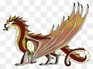 Clip Art Dragon Hybrid Name Wings Of Fire Legendary - Wings Of Fire Dragon Hybrids - Png Download