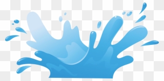 Image Free Stock Drop Illustration Drops Transprent - Cartoon Splash Of Water Clipart