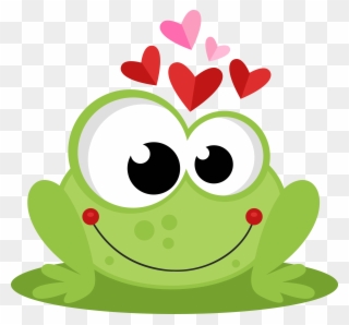 More Information - Frog In Love Clipart