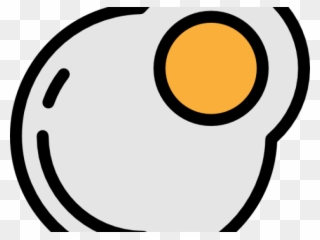 Fried Egg Clipart Protein - Circle - Png Download