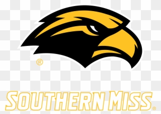 Official Ncaa U Of Southern Mississippi Golden Eagles - Southern Miss Eagle Clipart