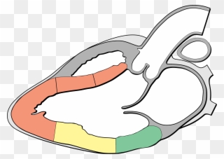 Open - Heart Clipart