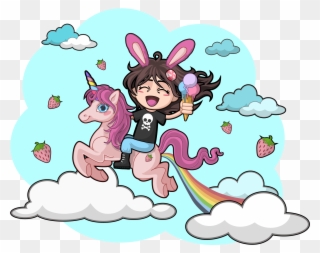 Unicorn And Rainbow In Happy Land Mini Pack - Illustration Clipart