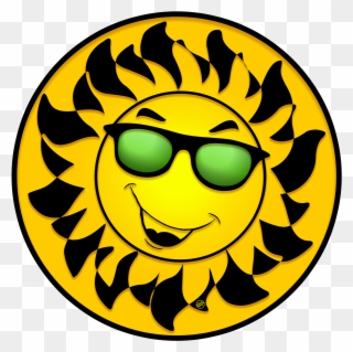 Fun With The Sun - Smiley Clipart