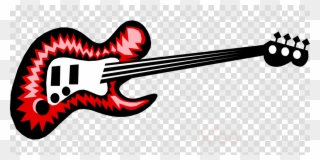 E Gitarre Clipart Electric Guitar Bass Guitar Clip - Clip Art - Png Download
