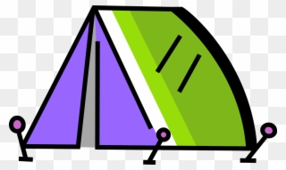Camping Vector Image Illustration Of Puptent Shelter - Illustration Clipart