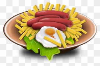 Hot Dog Egg Fried Egg Png Image - Food Cartoon Egg And Hotdog Clipart