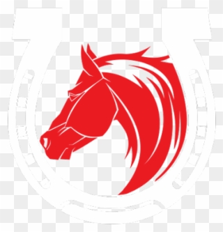 Welcome To The Greater Omaha Horseshoe League - Black Stallion Horse Logo Clipart