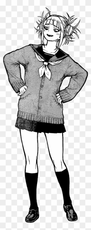 My Hero Academia Anime - Toga Himiko Manga Png Clipart