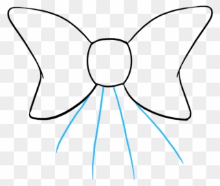 How To Draw Bow Tie - Drawing Clipart