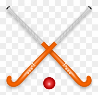 Stick Ball Eagle - Field Hockey Stick And Ball Clipart