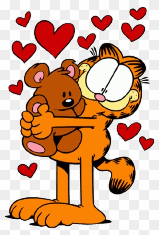 Point Das Fofurices U2661 Garfield E Seus Amigos Em - Hugs And Kisses Cartoon Clipart