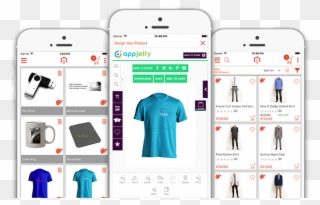 Mobile App Add-on - Smurfs T-shirt Nerd Size S Clipart