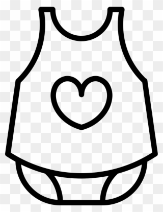 Girl Clothes Comments - Baby Girl Dress Png Icon Clipart