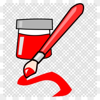Paint Brush Clip Art Clipart Drawing Clip Art - Clip Art Ink Clipart - Png Download