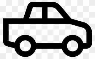 This Icon Is Small Square With Two Circles, One On - Icon Car Side Clipart