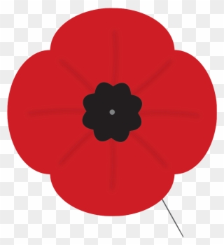 Clip Art Remembrance Day Poppy - Png Download