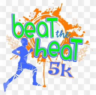 2017 Beat The Heat 5k Run/walk - 5k Run Clipart